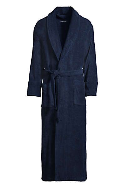 D555 Newquay 2 Super Soft Dressing Gown - Navy | very.co.uk
